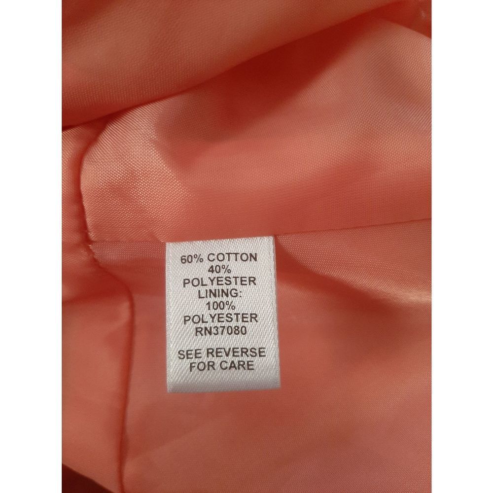 Cato sz 26 plus orange halter circles full dress - Picture 5 of 5